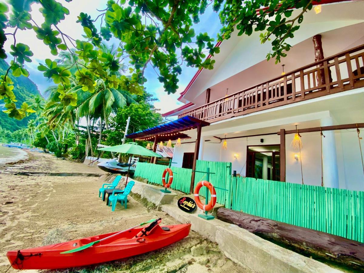 Sophias Beach Guest House El Nido Bagian luar foto